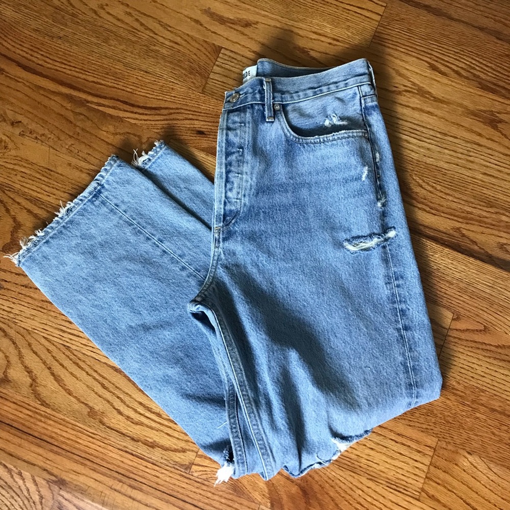AGOLDE 90’s Distressed Jeans - Picture 3 of 13